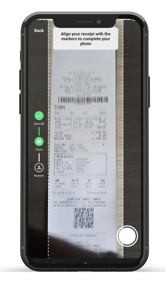 Bad receipt alignment